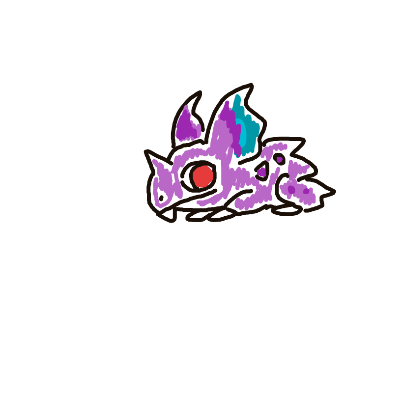 Nidoran-m drawing