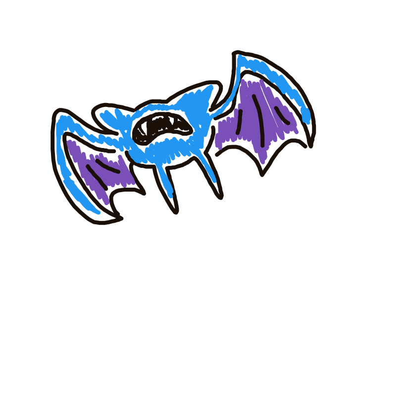 Zubat drawing