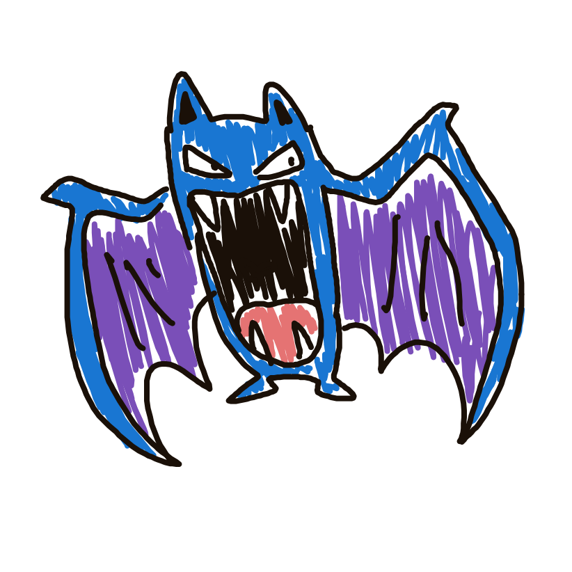 Golbat drawing