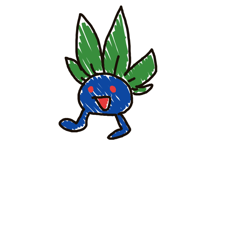 Oddish drawing