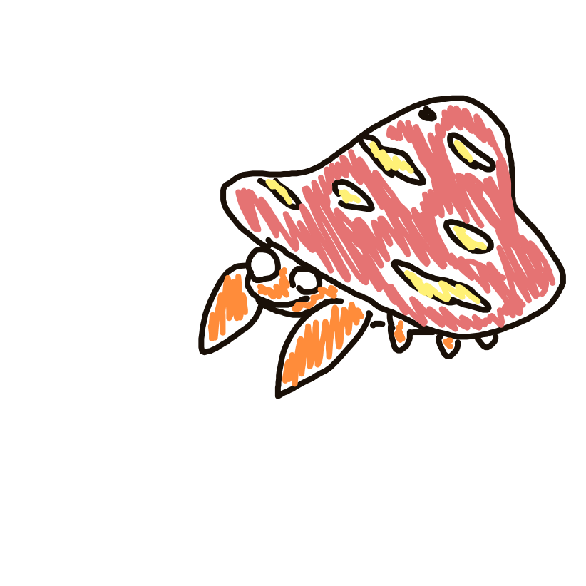 Parasect drawing