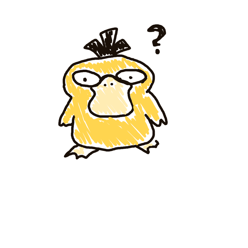 Psyduck drawing
