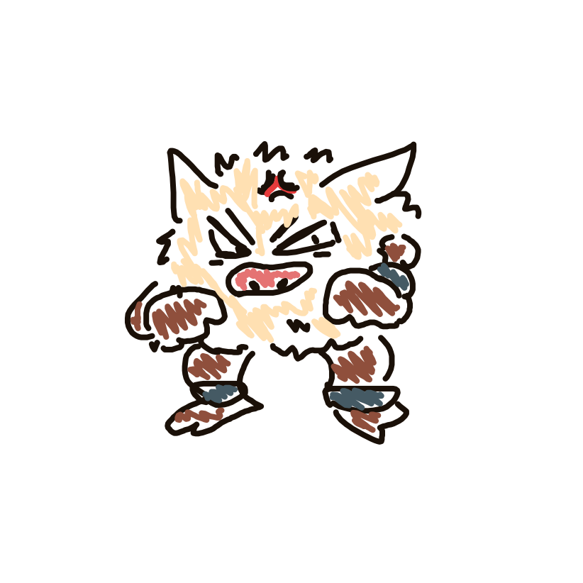 Primeape drawing
