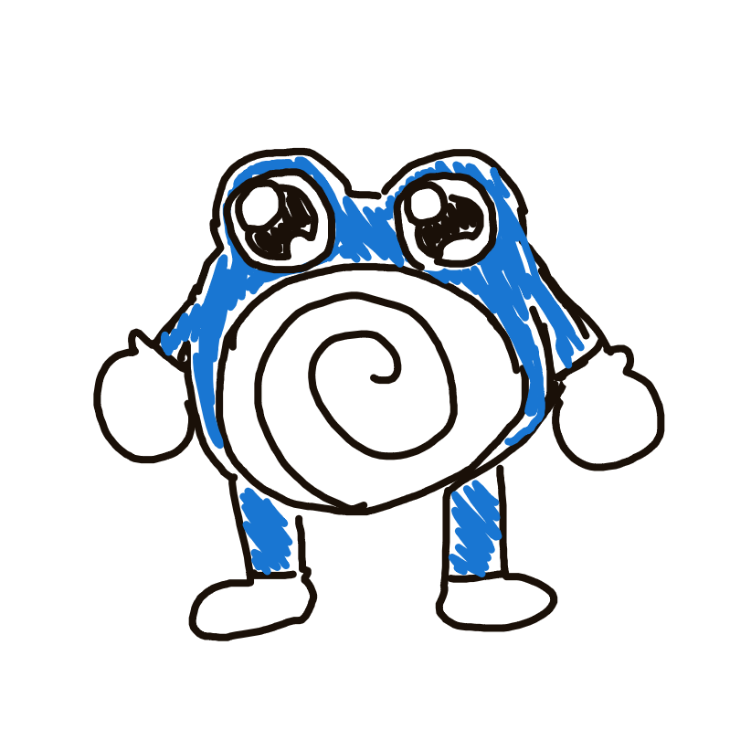 Poliwhirl drawing