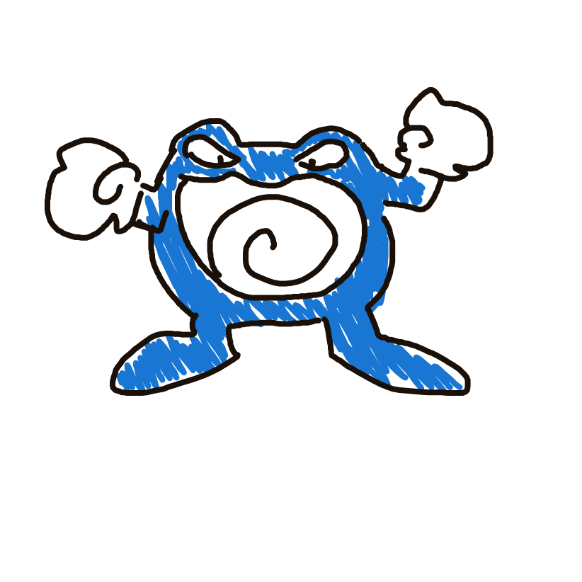 Poliwrath drawing