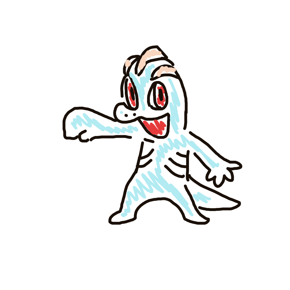 Machop drawing