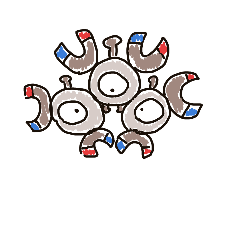 Magneton drawing