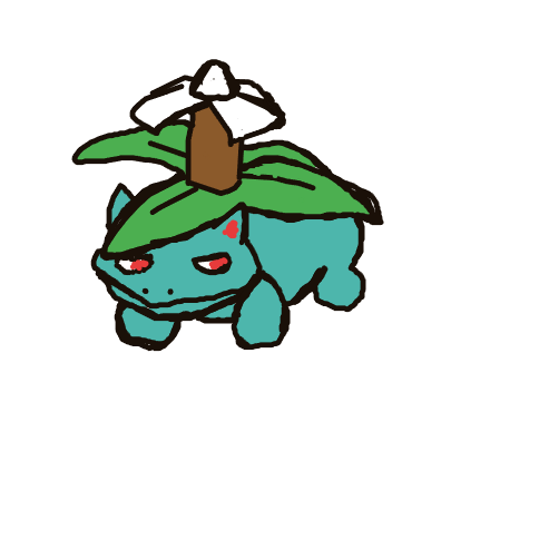 stirfriedfries's drawing of Venusaur — Pokémon sketch on Sketchdex