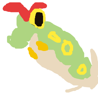 WitchyJaycee's drawing of Caterpie — Pokémon sketch on Sketchdex