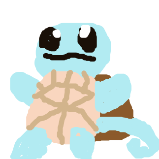 WitchyJaycee's drawing of Squirtle — Pokémon sketch on Sketchdex