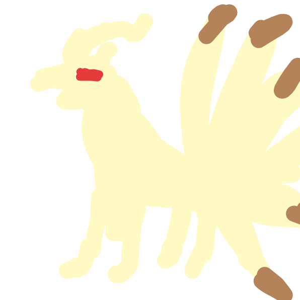 ToxicMoltres413's drawing of Ninetales — Pokémon sketch on Sketchdex