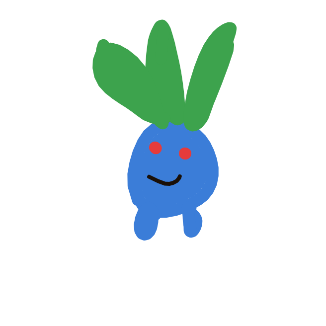 ToxicMoltres413's drawing of Oddish — Pokémon sketch on Sketchdex