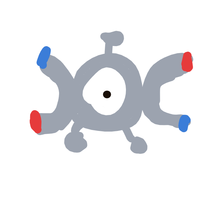ToxicMoltres413's drawing of Magnemite — Pokémon sketch on Sketchdex