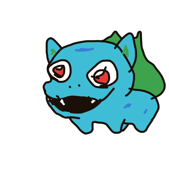 NobleVenusaur846's drawing of Bulbasaur — Pokémon sketch on Sketchdex