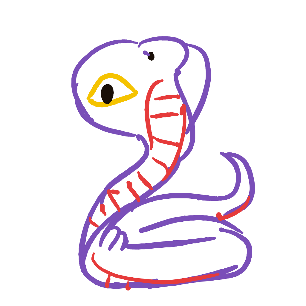 TerraSnorlax343's drawing of Arbok — Pokémon sketch on Sketchdex