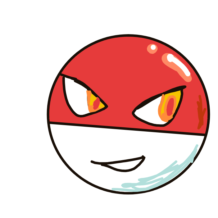 Naranciaa's drawing of Electrode — Pokémon sketch on Sketchdex