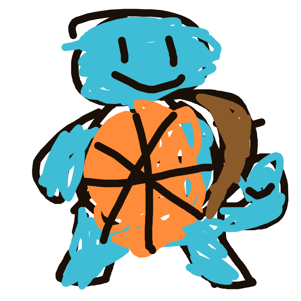 VoltMew635's drawing of Squirtle — Pokémon sketch on Sketchdex
