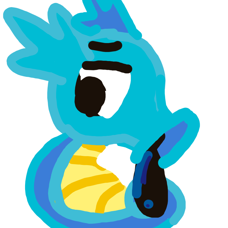Horsea drawing
