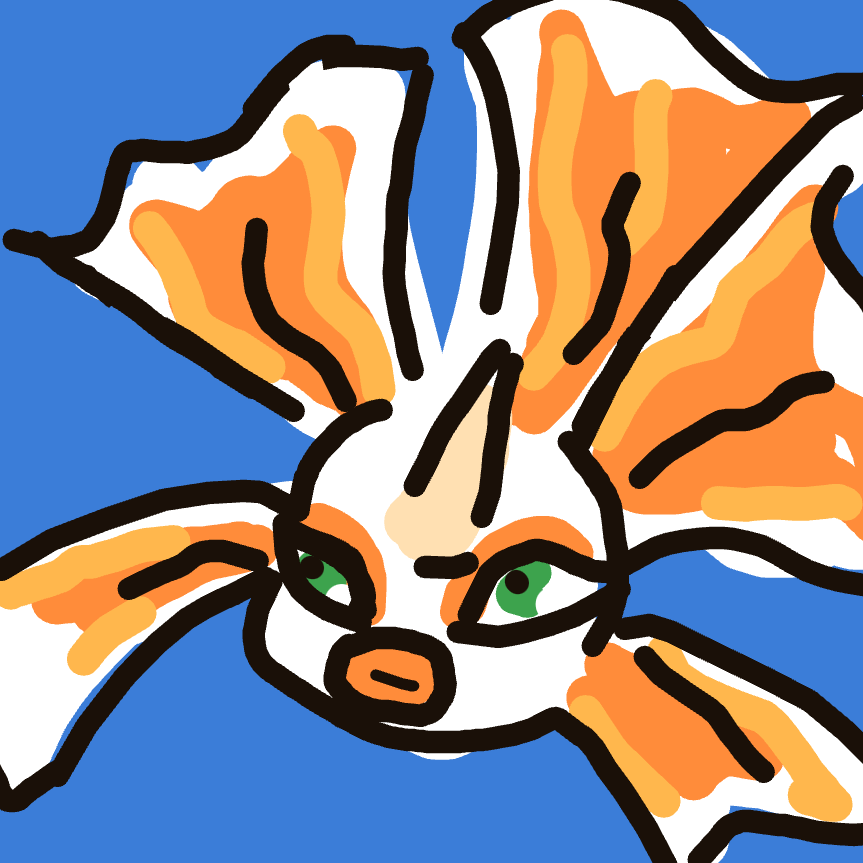 Goldeen drawing