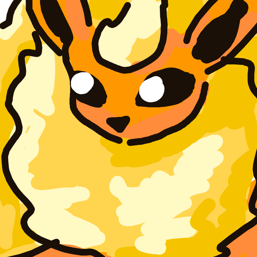 Flareon drawing