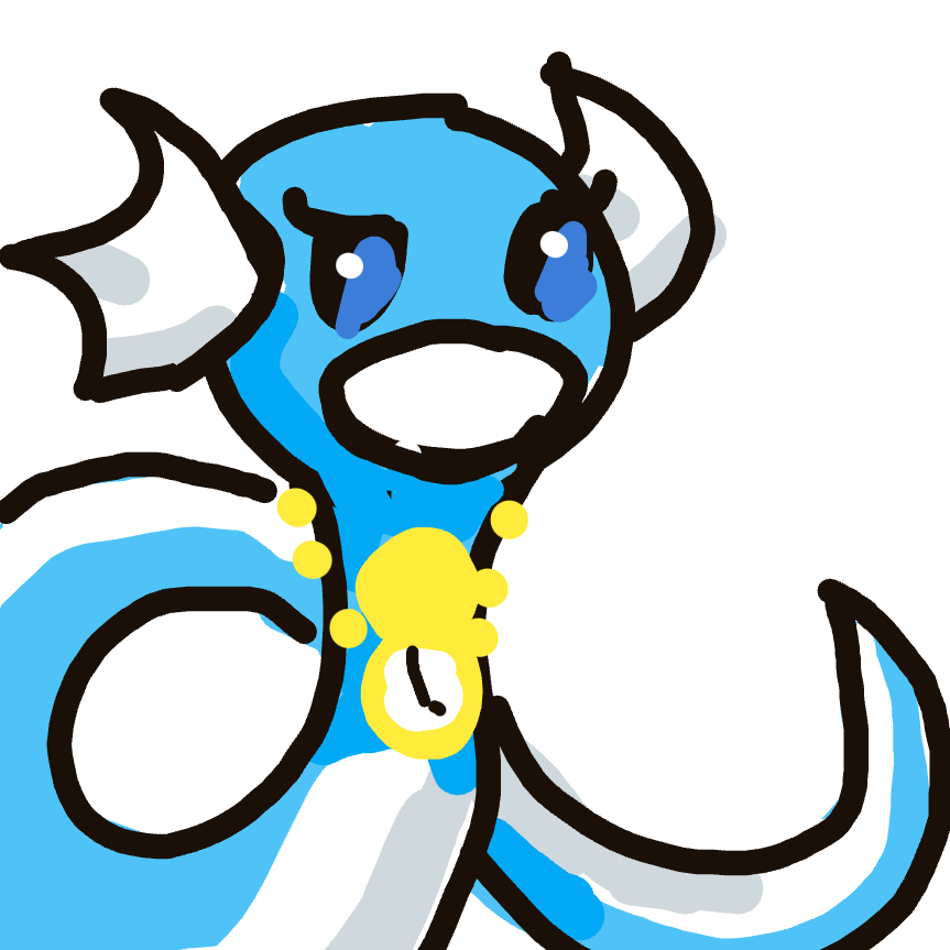 Dratini drawing