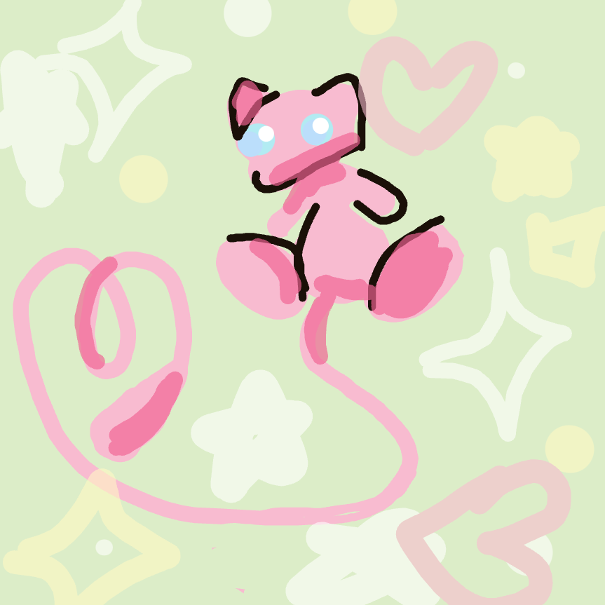 Mew drawing