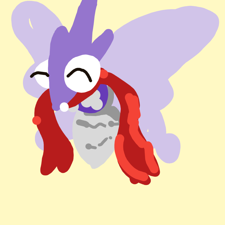 Venomoth drawing
