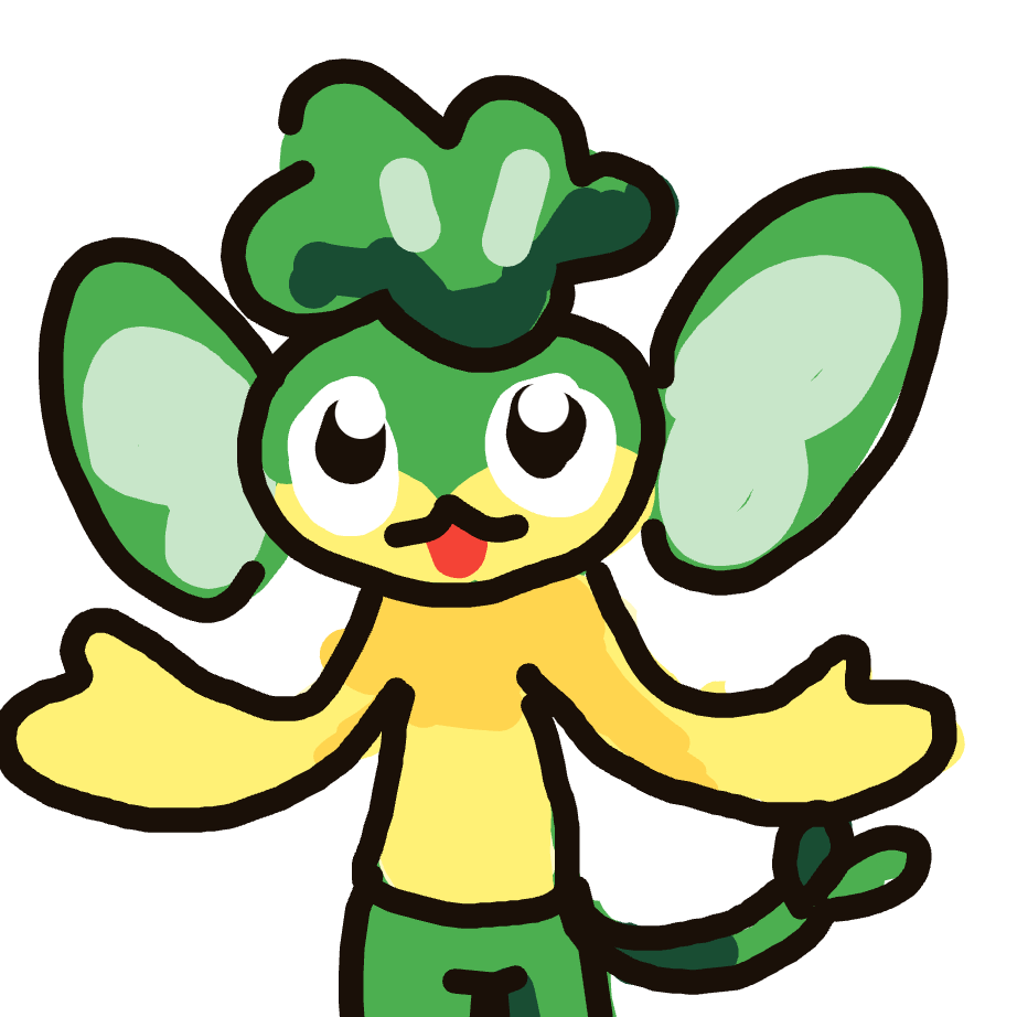 Bode_6101's drawing of Pansage — Pokémon sketch on Sketchdex