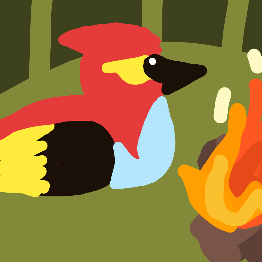 Bode_6101's drawing of Fletchinder — best Pokémon fan art on Sketchdex