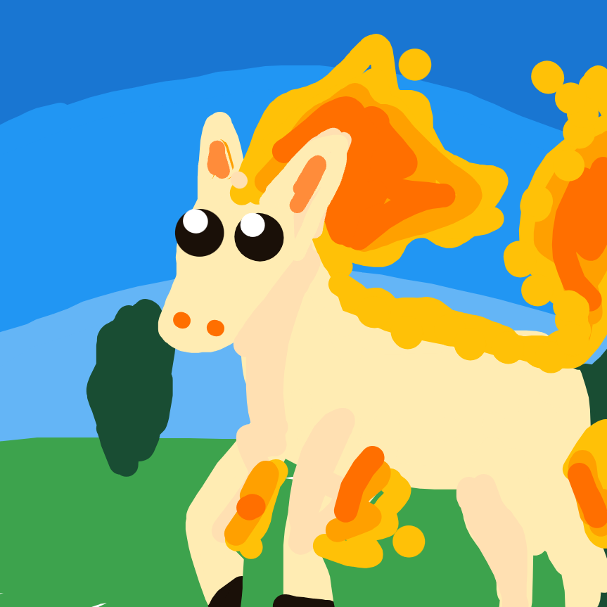Ponyta drawing