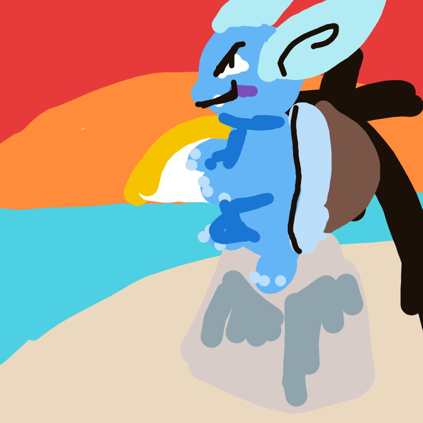 Wartortle drawing