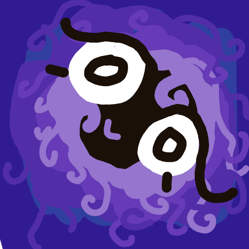 Gastly drawing