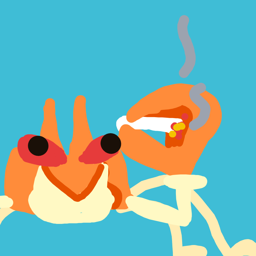 Krabby drawing