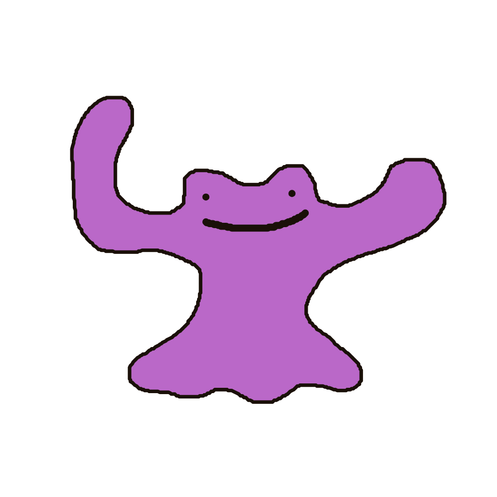 Kaffeholic's drawing of Ditto — Pokémon sketch on Sketchdex