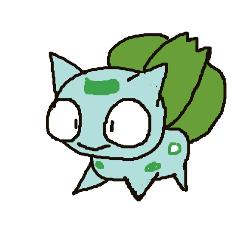 RadiantDewgong574's drawing of Bulbasaur — Pokémon sketch on Sketchdex