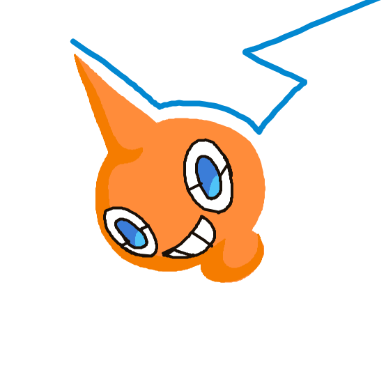 Dumbeon197's drawing of Rotom — Pokémon sketch on Sketchdex
