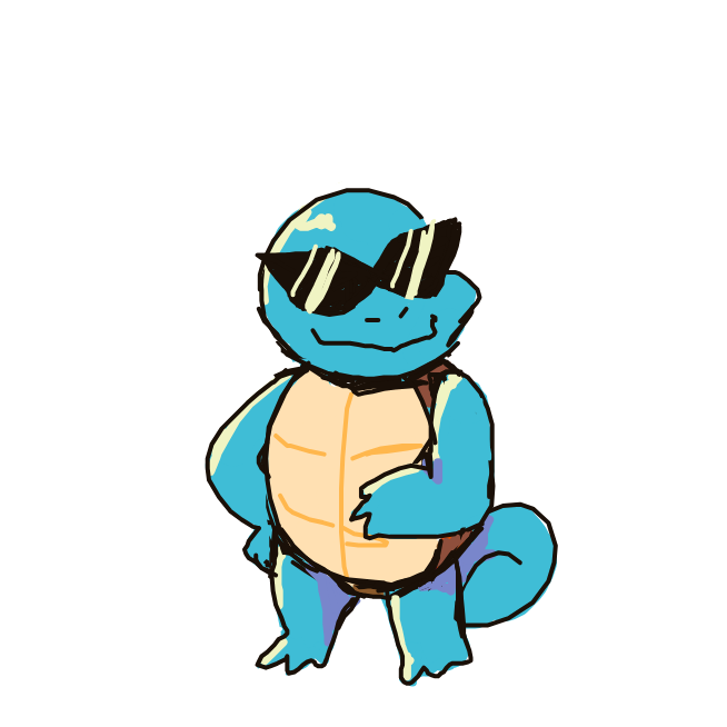 dunkaccino's drawing of Squirtle — Pokémon sketch on Sketchdex