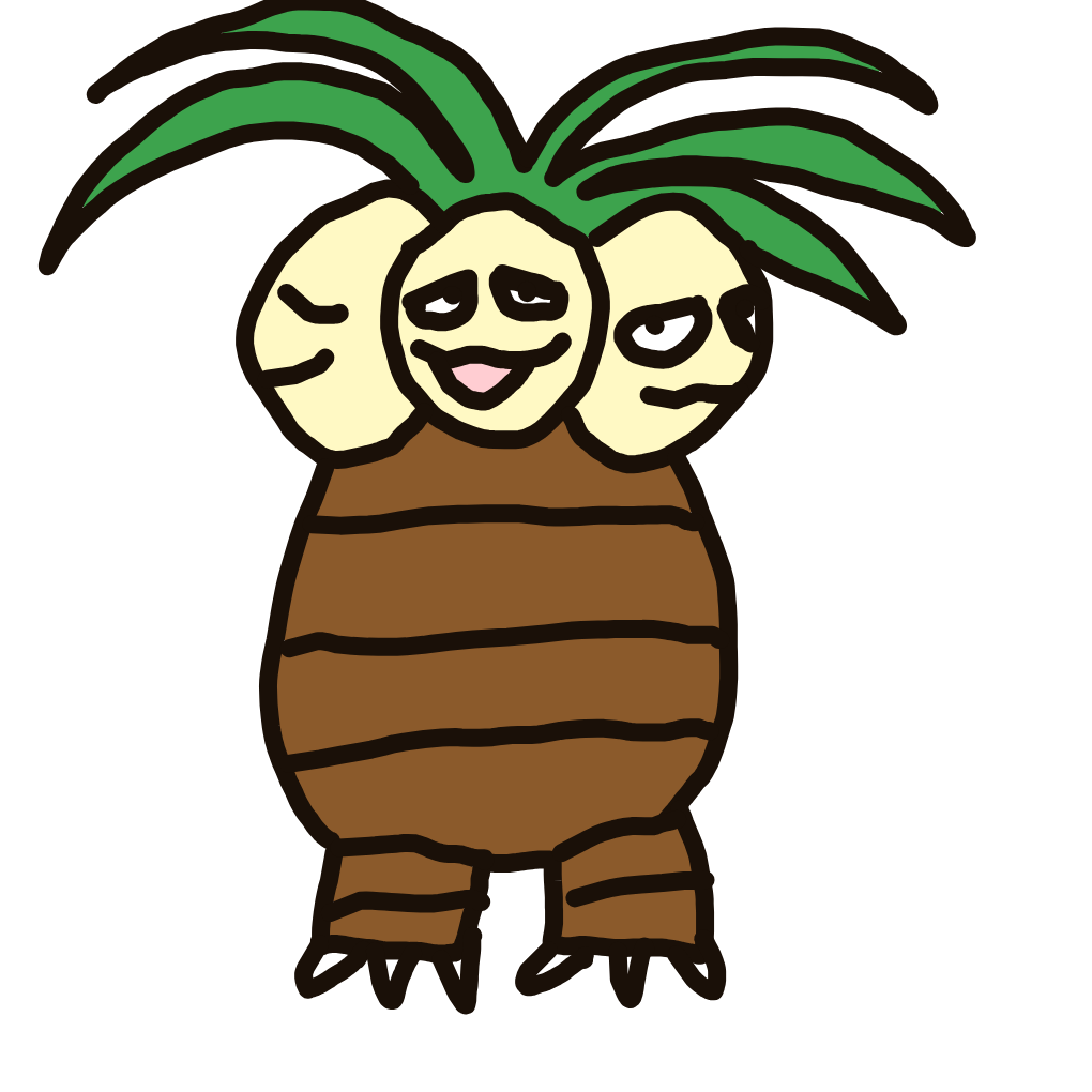 Exeggutor drawing
