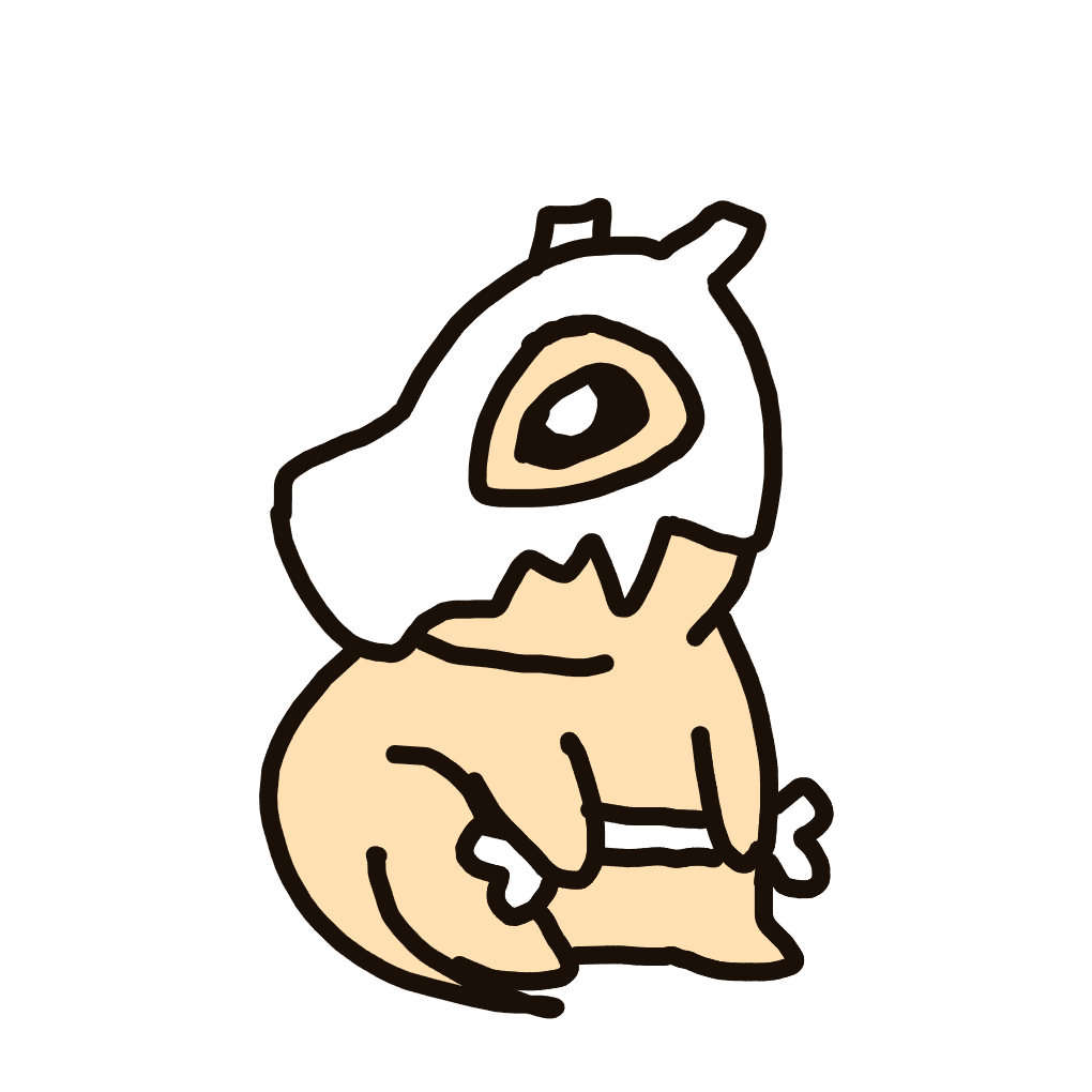 Cubone drawing