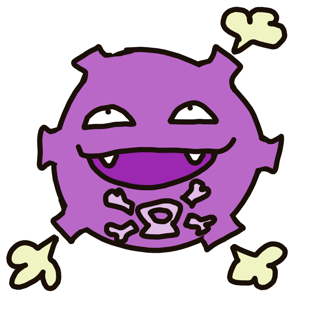 StormyPikachu223's drawing of Koffing — Pokémon fan art on Sketchdex