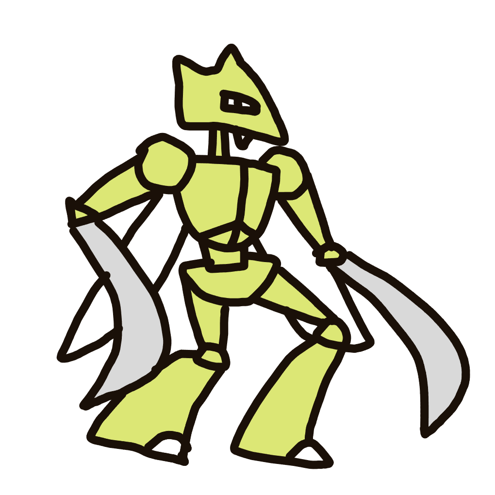 Scyther drawing