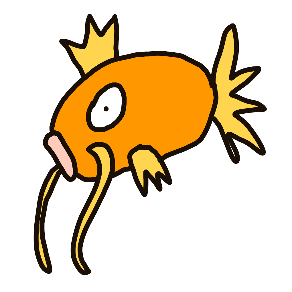 Magikarp drawing