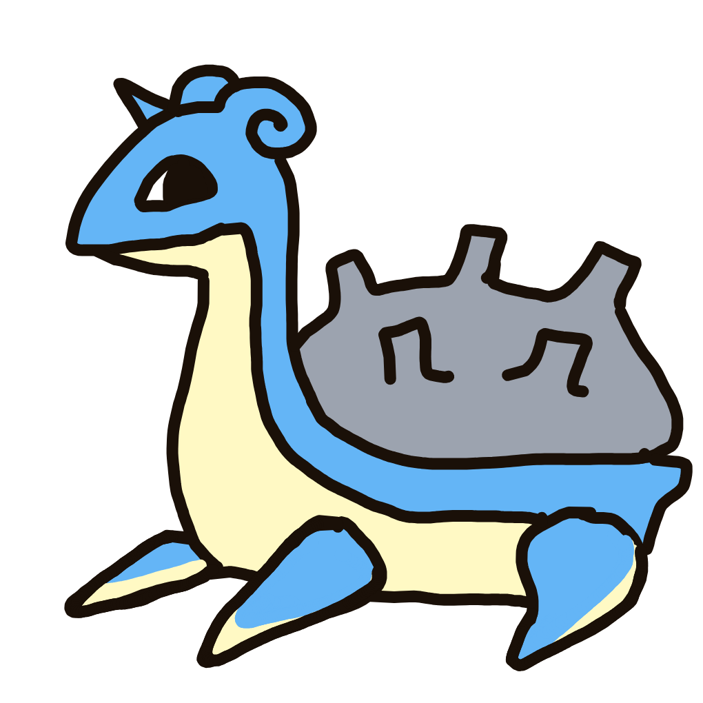 Lapras drawing