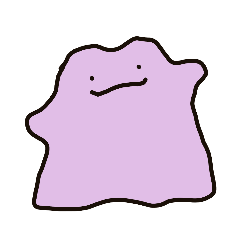 StormyPikachu223's drawing of Ditto — Pokémon sketch on Sketchdex