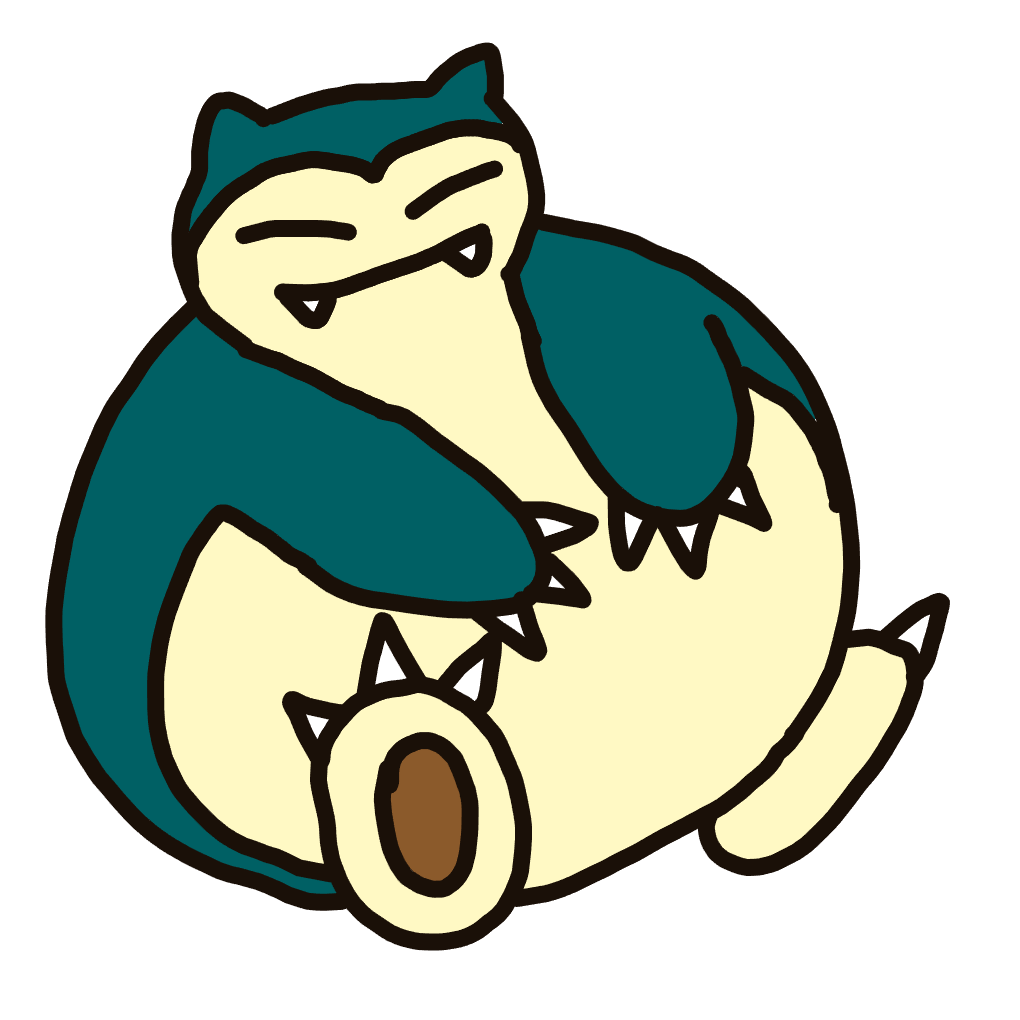 Snorlax drawing