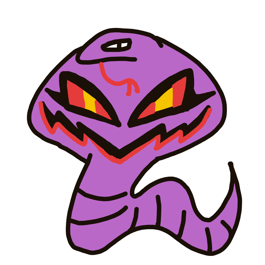 Arbok drawing