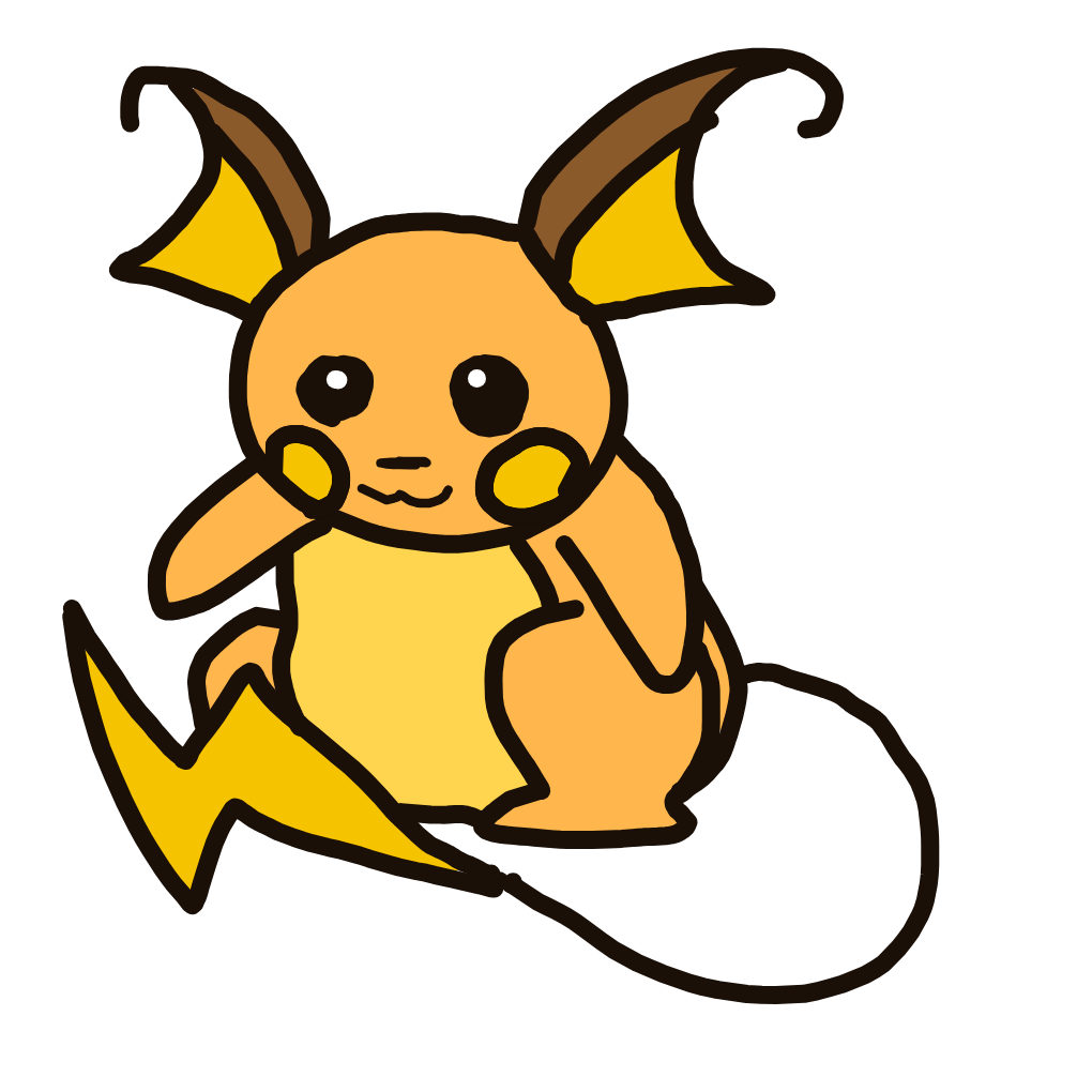Raichu drawing