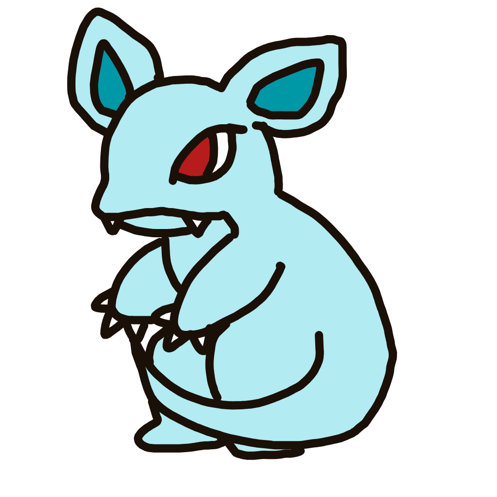 Nidorina drawing