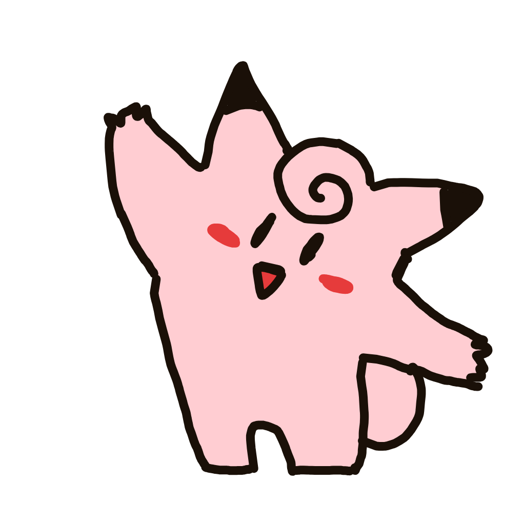 Clefairy drawing
