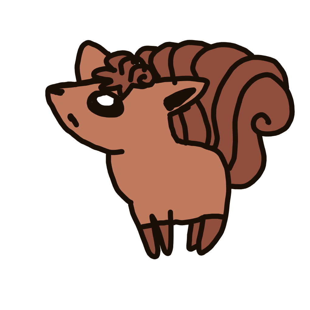 Vulpix drawing